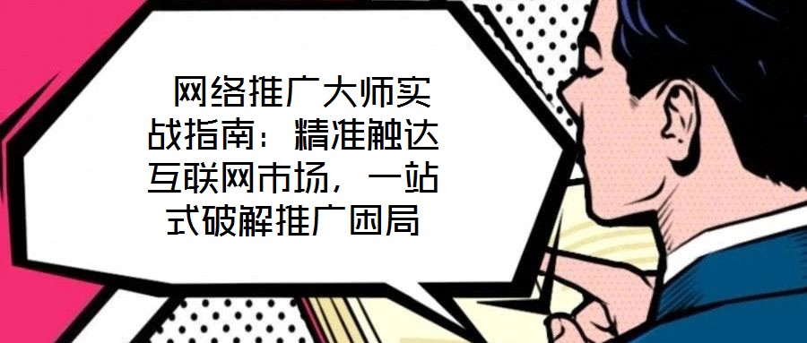  網(wǎng)絡(luò)推廣大師實(shí)戰(zhàn)指南：精準(zhǔn)觸達(dá)互聯(lián)網(wǎng)市場(chǎng)，一站式破解推廣困局