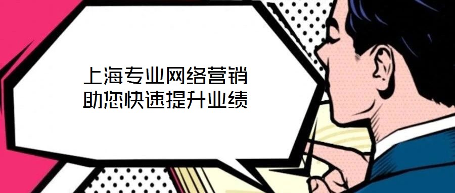 上海專業網絡營銷助您快速提升業績